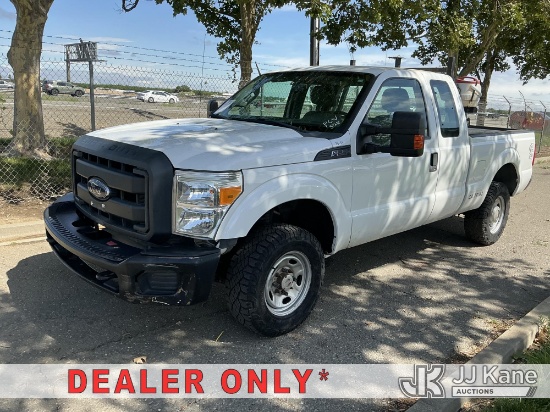 (Dixon, CA) 2015 Ford F-250 SD Extended-Cab Pickup Truck Runs & Moves) (Check Engine Light On