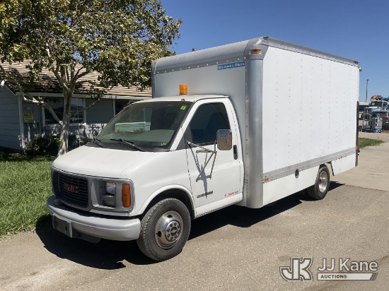 (Dixon, CA) 1997 GMC Savana G3500 Cutaway Cube Van Runs & Moves