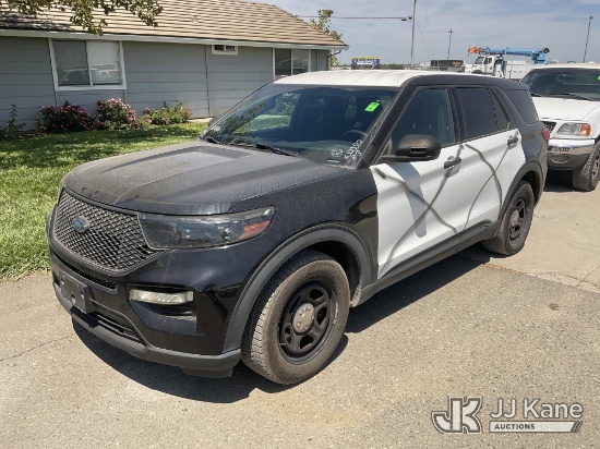 (Dixon, CA) 2020 Ford Explorer Police 4-Door Sport Utility Vehicle Runs & Moves)( This Vehicle Is Su