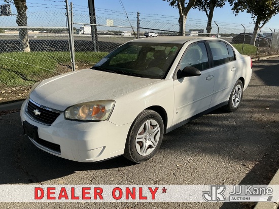 (Dixon, CA) 2008 Chevrolet Malibu Classic 4-Door Sedan Runs & Moves) (Dash Warning Indicators On
