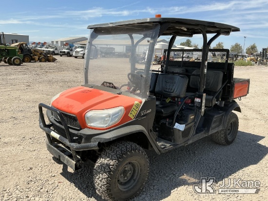 (Dixon, CA) 2022 Kubota RTVX1140 4X4 All-Terrain Vehicle Runs & Moves)(Engine Performance Concerns-V