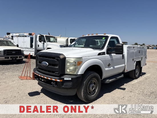 (Dixon, CA) 2011 Ford F-350 SD Service Truck Runs & Moves, Transmission/Drivetrain Performance Conce