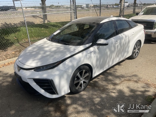 (Dixon, CA) 2016 Toyota Mirai Sedan 4-Door Sedan Runs & Moves, Low On Hydrogen Fuel, Hydrogen Tank E
