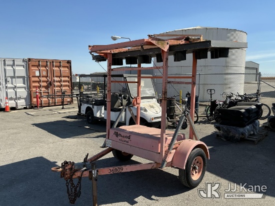 (Dixon, CA) 1998 Arrowboard SEH25FS Portable Arrow Board Not Running, Conditions Unknown) (No Power)
