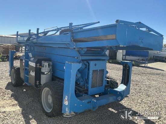 (Dixon, CA) 2018 Genie GS4390 Self-Propelled Scissor Lift Runs & Operates