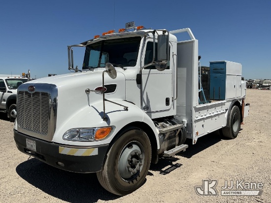 (Dixon, CA) 2014 Peterbilt 337 Mechanics Service Truck Runs & Moves) (Crane Inoperable, Welder Opera