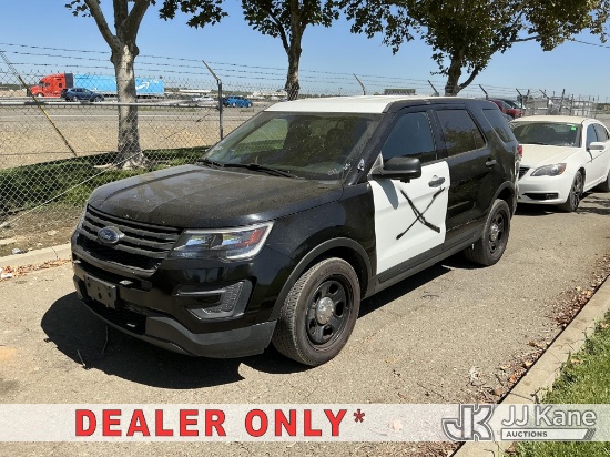 (Dixon, CA) 2018 Ford Explorer AWD Police Interceptor 4-Door Sport Utility Vehicle Runs & Moves) (Co
