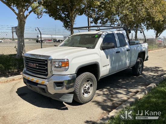 (Dixon, CA) 2015 GMC Sierra 2500HD Extended-Cab Pickup Truck Runs & Moves