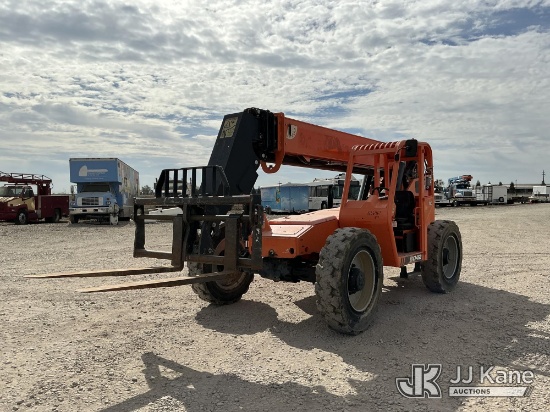 (Dixon, CA) 2018 JLG 8042 Rough Terrain Hydraulic Telescopic Forklift Runs & Operates