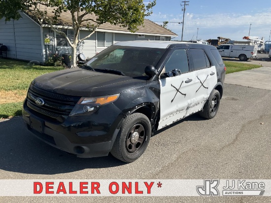 (Dixon, CA) 2015 Ford Explorer AWD Police Interceptor 4-Door Sport Utility Vehicle Runs & Moves) (Co