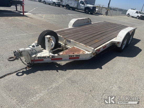 (Dixon, CA) 2004 TRAILKING TKT10U-162 T/A Tilt Top Tagalong Trailer