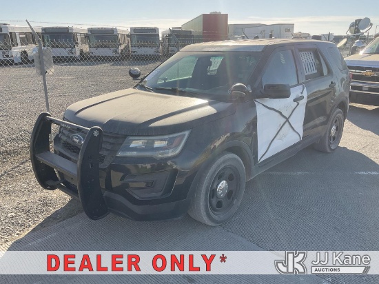 (Dixon, CA) 2016 Ford Explorer Police 4-Door Sport Utility Vehicle Runs & Moves)(Interior Defects-No