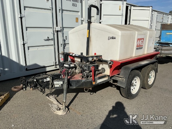(Dixon, CA) 2019 Multiquip WT5C Water Tank Trailer Runs