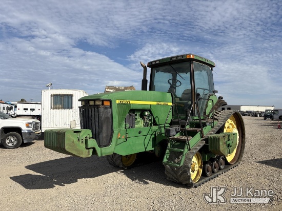 (Dixon, CA) John Deere 8300T Crawler Tractor Runs & Moves)(Transmission/Drivetrain Performance Issue