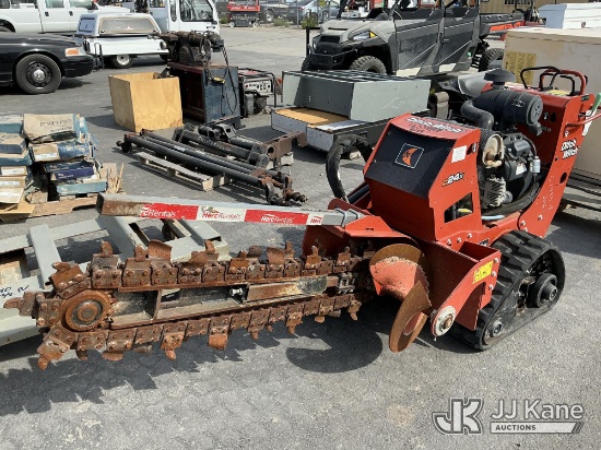 (Dixon, CA) 2020 Ditch Witch C24X Walk-Behind Crawler Trencher Not Running, Conditions Unknown