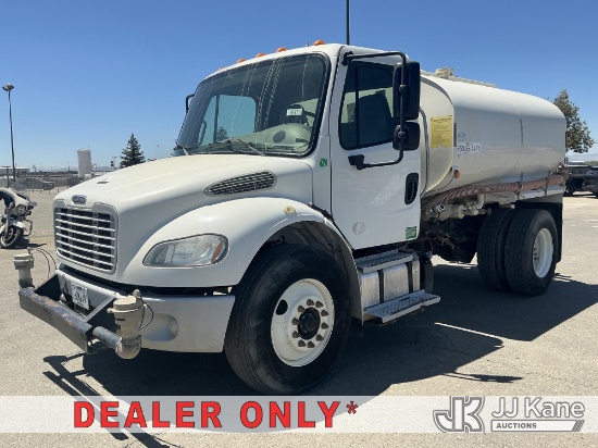 (Dixon, CA) 2018 Freightliner M2 106 Water Tank Truck Runs & Moves