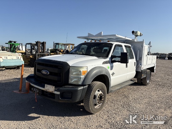 (Dixon, CA) 2011 Ford F-550 Crew-Cab Service Truck Runs & Moves