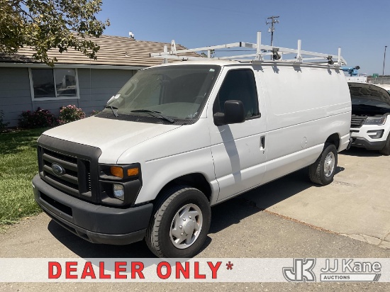 (Dixon, CA) 2008 Ford Econoline E-350 Super Duty Cargo Van Runs & Moves)( Transmission Performance C