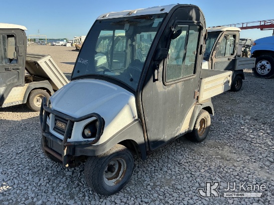 (Dixon, CA) 0 Club Car Carryall 300 Yard Cart Seller States Non Running, Cosmetic Rust Damage, Locke