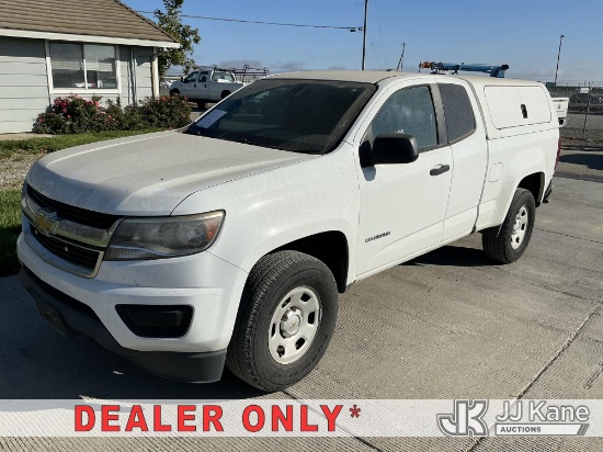 (Dixon, CA) 2015 Chevrolet Colorado Extended-Cab Pickup Truck Runs & Moves)(Code C0104