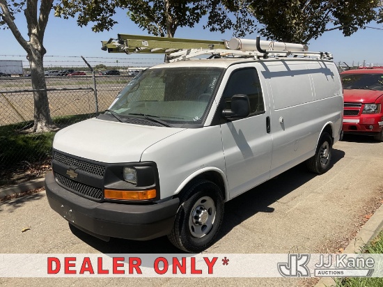 (Dixon, CA) 2013 Chevrolet Express 2500 Cargo Cargo Van Runs & Moves, Engine Performance Concerns