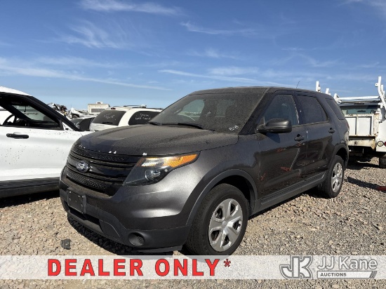 (Dixon, CA) 2013 Ford Explorer Police 4-Door Sport Utility Vehicle Not Running, Condition Unknown) (