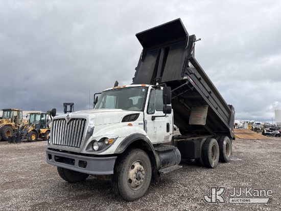 (Dixon, CA) 2009 International 7500 T/A Dump Truck Runs, Moves & Dump Operates
