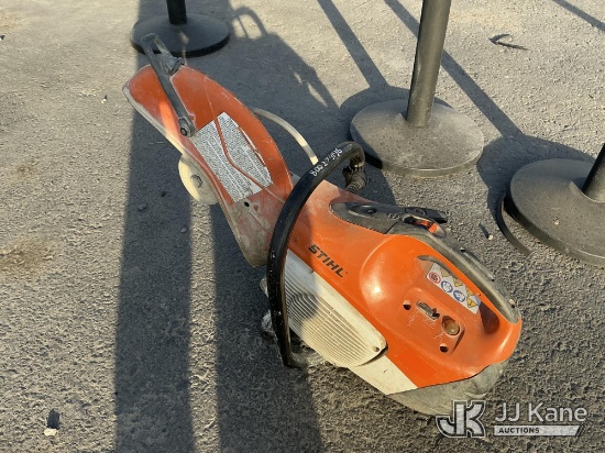 (Dixon, CA) Stihl TS420 Concrete Saw (Not Running)(Conditions Unknown ) NOTE: This unit is being sol