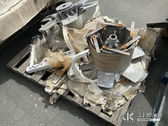 (Dixon, CA) Wire Spool Holders (Used) NOTE: This unit is being sold AS IS/WHERE IS via Timed Auction