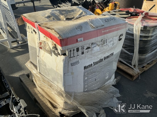 (Dixon, CA) Cummins Onan 20KW Quietconnect Home Standby Generator Package W/ 200A-ATS (Appears New)