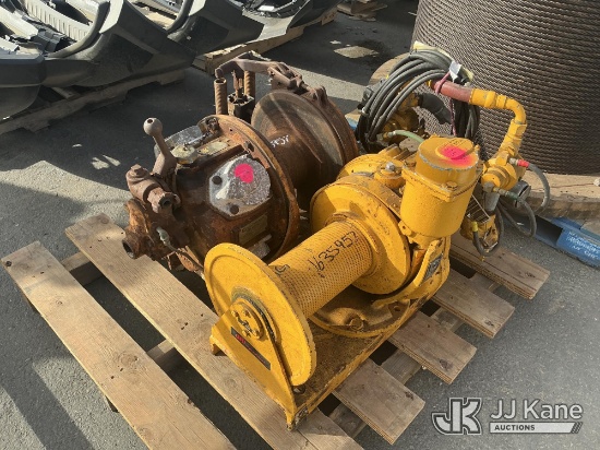 (Dixon, CA) (2) Air Winches (Used) NOTE: This unit is being sold AS IS/WHERE IS via Timed Auction an