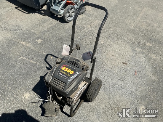 (Dixon, CA) Briggs & Stratton 2500 Generator (Used Used, Broken Front Cover