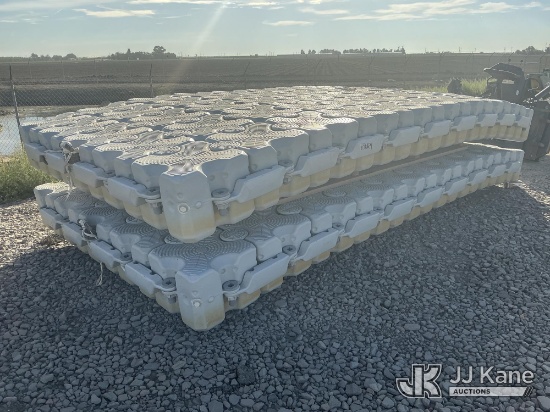 (Dixon, CA) (2) Dock Block Floating Docks (Used) NOTE: This unit is being sold AS IS/WHERE IS via Ti