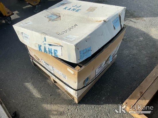 (Dixon, CA) Box of Caster Wheels (Used ) NOTE: This unit is being sold AS IS/WHERE IS via Timed Auct
