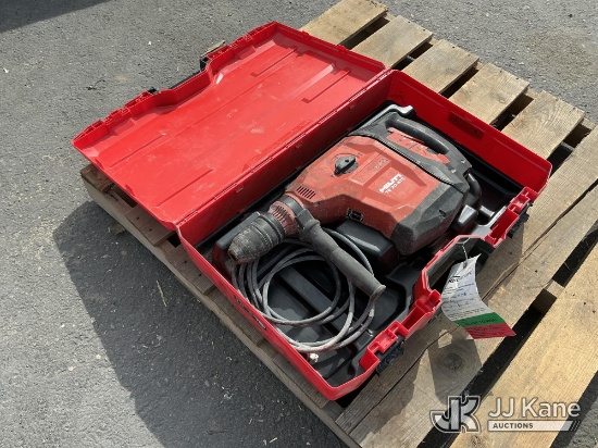 (Dixon, CA) Hilti TE70 ATC Corded Rotary Hammer (Used) NOTE: This unit is being sold AS IS/WHERE IS