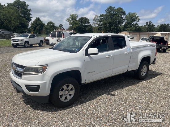 (Chester, VA) 2018 Chevrolet Colorado Extended-Cab Pickup Truck Runs & Moves