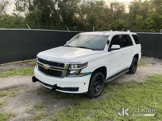 (Tampa, FL) 2017 Chevrolet Tahoe Police Sport Utility Vehicle, Pinellas County Sheriff's Office Unit