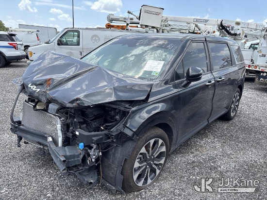 (Hammond, LA) 2024 Kia Carnival EX Mini Passenger Van Does not Run, Collision Damage, Interior Defec