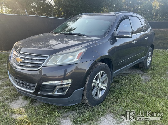 (Tampa, FL) 2017 Chevrolet Traverse LT Sport Utility Vehicle, State of Florida Unit Runs & Moves) (T