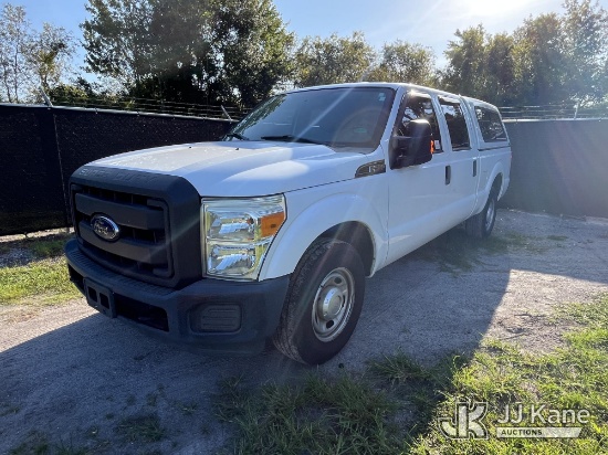 (Tampa, FL) 2016 Ford F-250 SD Pickup Truck, State of Florida Unit Runs & Moves) (FL Residents Purch