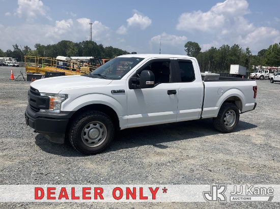 (China Grove, NC) 2020 Ford F150 4X4 Extended-Cab Pickup Truck Runs & Moves) (Dash Warning Indicator