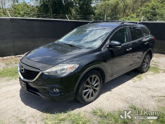 (Tampa, FL) 2015 Mazda CX-9 4-Door Sport Utility Vehicle Runs & Moves) (FL Residents Purchasing Tit