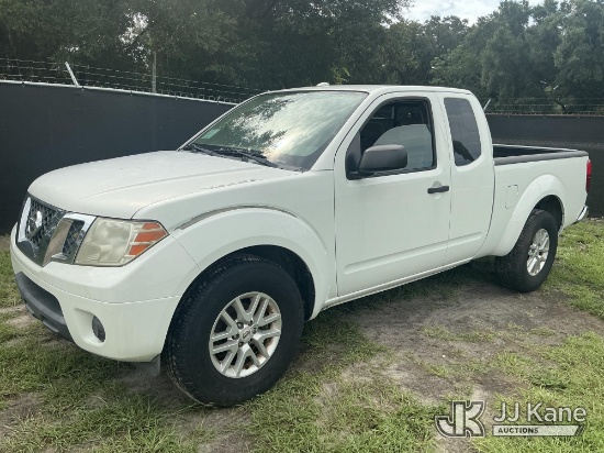 (Tampa, FL) 2014 Nissan Frontier Extended-Cab Pickup Truck, State of Florida Unit Runs & Moves)(FL R