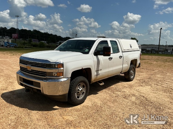 (Byram, MS) 2018 Chevrolet Silverado 2500HD 4x4 Extended-Cab Pickup Truck Runs & Moves) (Exterior De