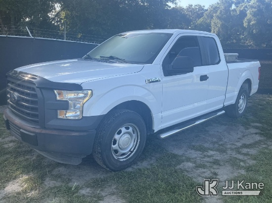 (Tampa, FL) 2016 Ford F150 Extended-Cab Pickup Truck, State of Florida Unit Runs & Moves) (FL Reside