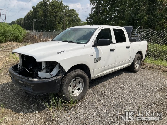 (Chester, VA) 2020 Ram 1500 4x4 Crew-Cab Pickup Truck Not Running, Condition Unknown, Major Engine C