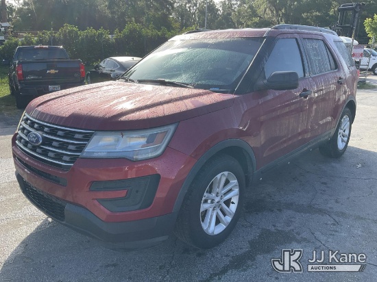 (Ocala, FL) 2017 Ford Explorer 4-Door Sport Utility Vehicle Runs & Moves
