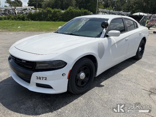 (Ocala, FL) 2018 Dodge Charger Police Package 4-Door Sedan, Former Police Vehicle Runs & Moves
