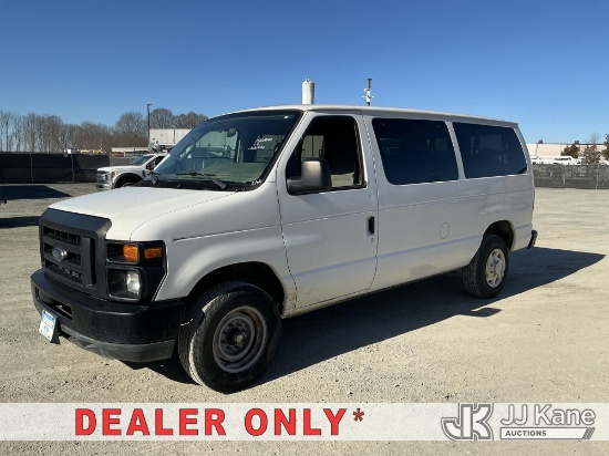 (China Grove, NC) 2009 Ford E350 Passenger Van Runs & Moves) (Exterior Defects- See Photos