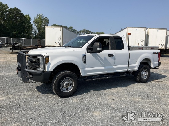 (China Grove, NC) 2019 Ford F250 4x4 Extended-Cab Pickup Truck Runs & Moves